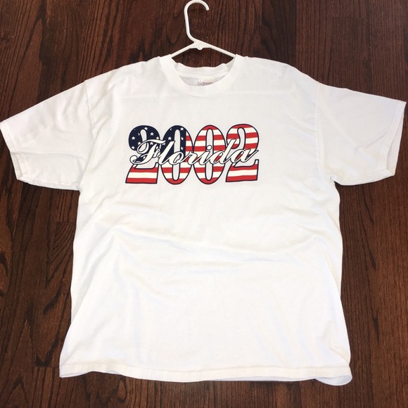 White Hanes “2002” Florida T-shirt - Picture 1 of 4